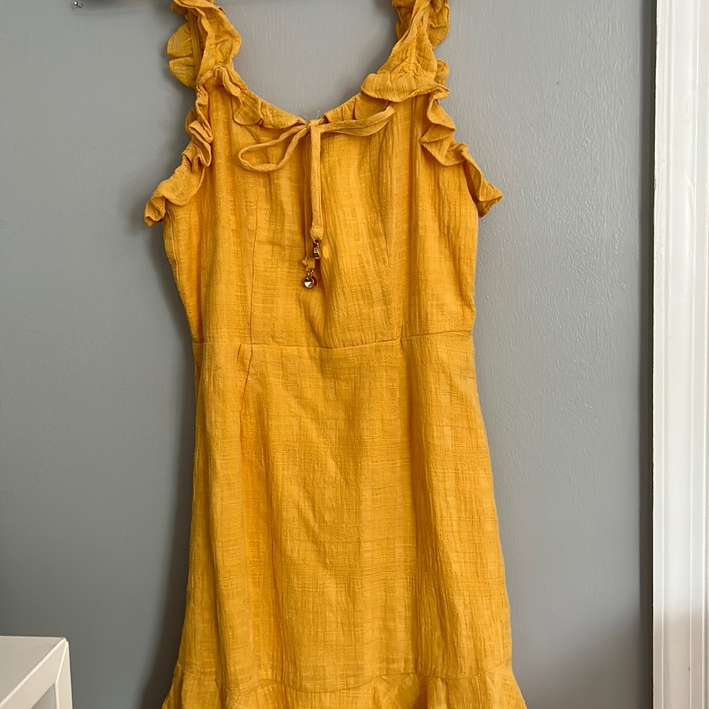 Yellow dress